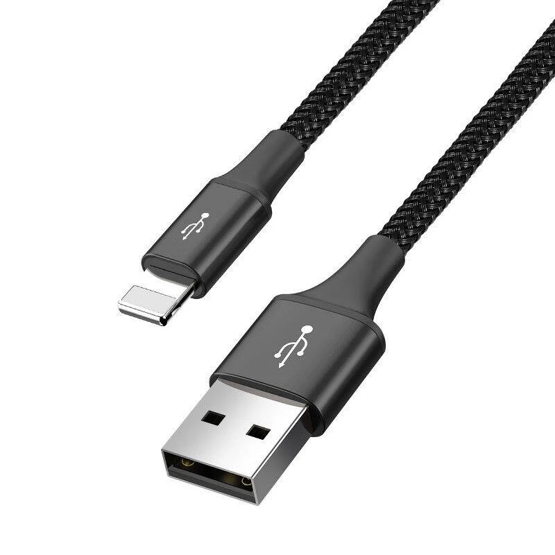Καλώδιο USB Baseus Fast 4in1 2xUSB-C / Lightning / Micro 3.5A 1.2m (μαύρο)