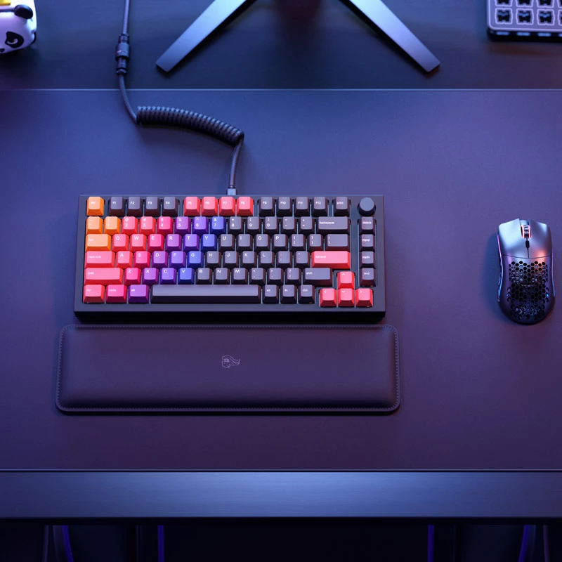 Glorious GPBT Keycaps - 114 PBT πλήκτρα, ANSI, US-Layout - Celestial Fire (GLO-KC-GPBT-CF)