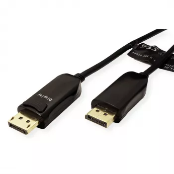 ROLINE καλώδιο DisplayPort v1.4 AOC 8K60 αρσενικό/αρσενικό 20m - καλώδιο - ψηφιακό/οθόνη/βίντεο - 20 m (14.01.3493)