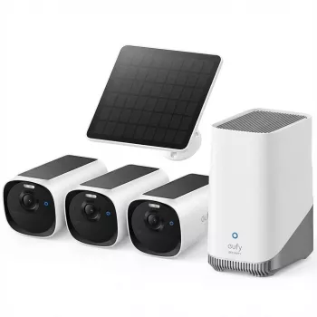 EUFY EufyCam E40 - Κάμερα παρακολούθησης δικτύου - ανθεκτική στις καιρικές συνθήκες / αδιάβροχη στη σκόνη / ανθεκτική στην UV ακτινοβολία / αδιάβροχη - έγχρωμη (ημέρα/νύχτα)
