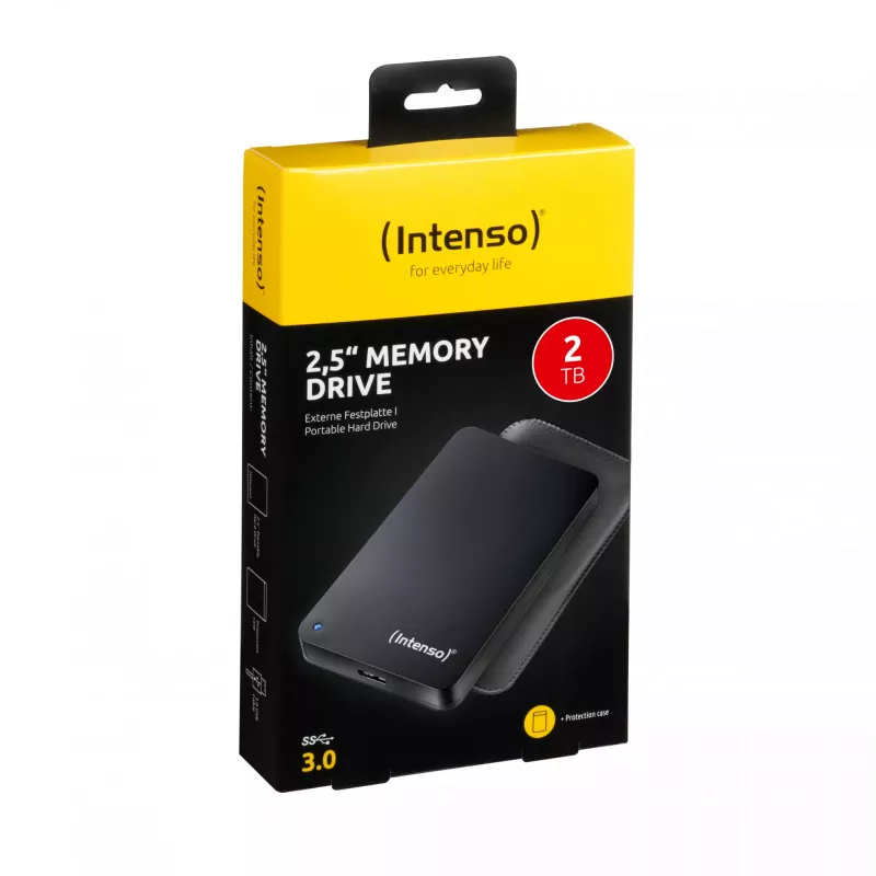 Εξωτερικός σκληρός δίσκος Intenso 2 TB USB 3.2 2,5 inch Μαύρο