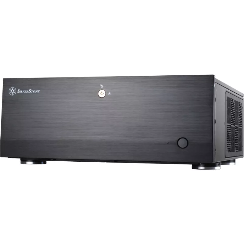 SilverStone Grandia GD07 κουτί υπολογιστή - Tower - SSI, μαύρο