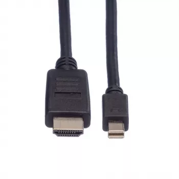 ROLINE καλώδιο βίντεο - Mini DisplayPort (M) σε HDMI (M)