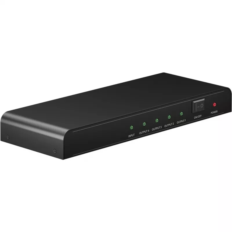 Goobay HDMI™ Splitter 1 σε 4 (4K @ 30 Hz) (58482)