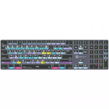 Logickeyboard LKB-RESB-TM-UK Office Bluetooth QWERTY Πληκτρολόγιο Γκρι Titanium