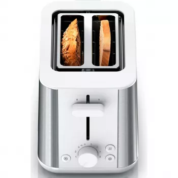 Braun HT 1510 8 2 φέτες 900 W ανοξείδωτο ατσάλι, λευκό