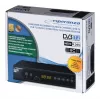 Esperanza EV106P αποκωδικοποιητής DVB-T2 H.265/HEVC, HDMI, SCART, USB, PVR, μαύρος