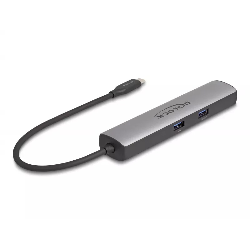DeLOCK USB Type-C Docking Station 8K HDMI USB 10 Gbps 2,5 Gigabit LAN PD 100W