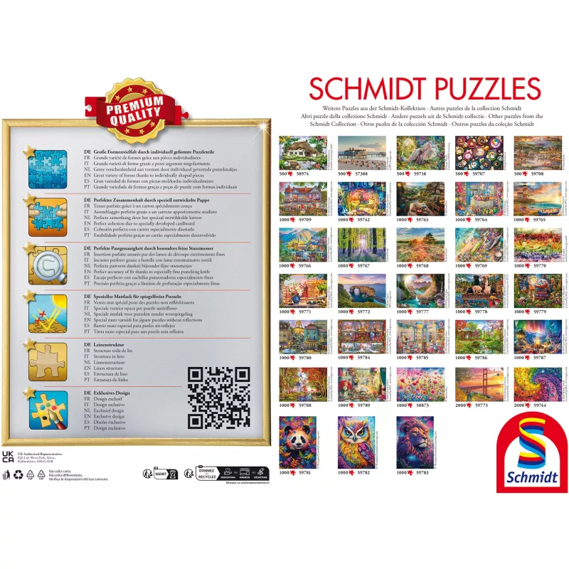 Παζλ Schmidt Spiele Frühstück in Paris – 1000 τεμ., μοντέλο 58876