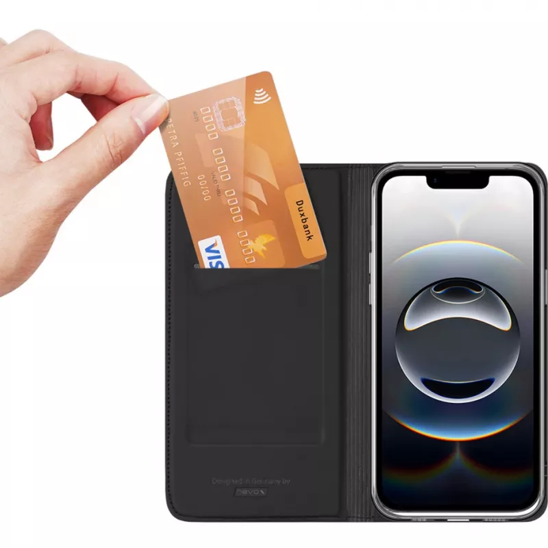 nevox Vario Series Bookcase iPhone SE 2025 μαύρο (2495)