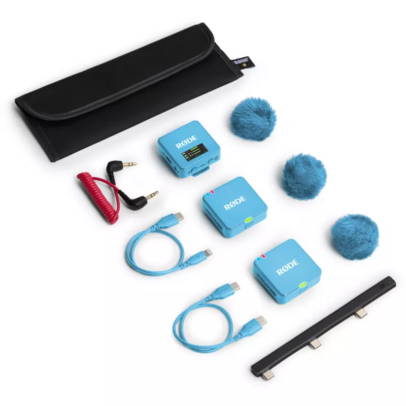 RØDE Wireless GO III Blau - ασύρματο σύστημα μικροφώνου (μπλε)