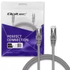 Καλώδιο Patch QOLTEC 54529 2xRJ45 CAT5e 5m Μαύρο