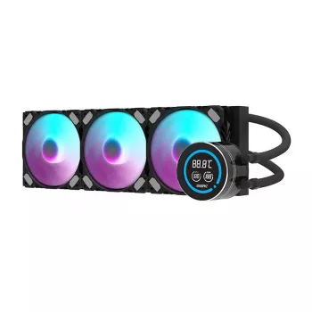 Ψυγείο υπολογιστή 360mm Darkflash DN-D360 μαύρο — Ψυγείο υγρής ψύξης 360mm, υποστήριξη για 3x120mm ανεμιστήρες