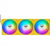 Thermaltake CT140 EX Reverse ARGB 140mm συσκευασία 3 τεμ. κίτρινο