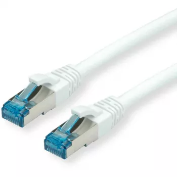 VALUE - Καλώδιο Patch - RJ-45 (M) σε RJ-45 (M) - 2 m - SFTP, PiMF - CAT 6a - Χωρίς αλογόνα, χυτό, προστασία κάμψης, Λεπτό σύρμα - Λευκό (21.99.1972)