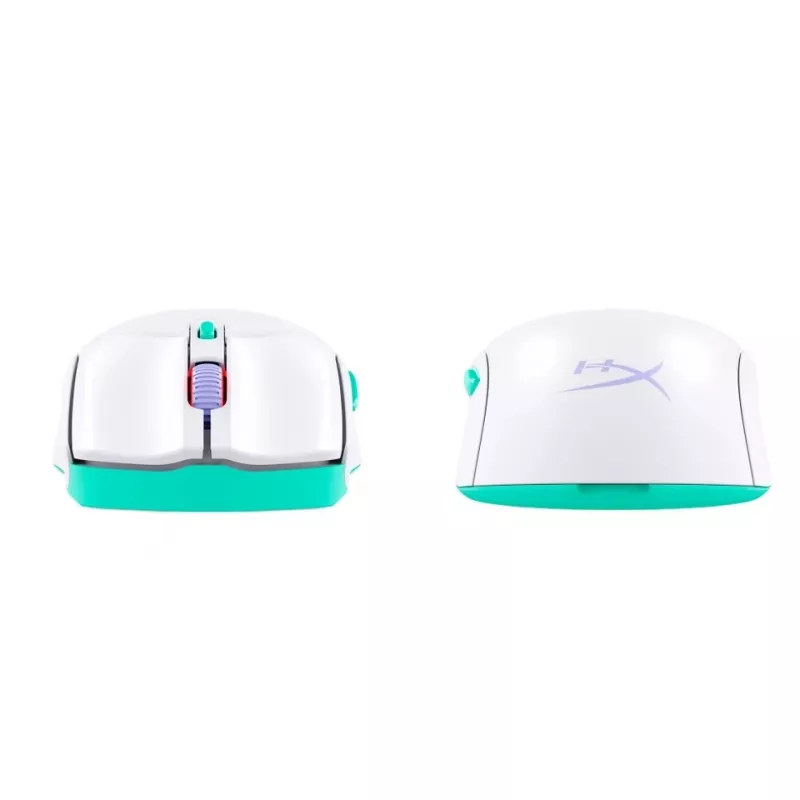HyperX Pulsefire Haste 2 Core Wls - Gaming ποντίκι (Wht/Grn/Pur)