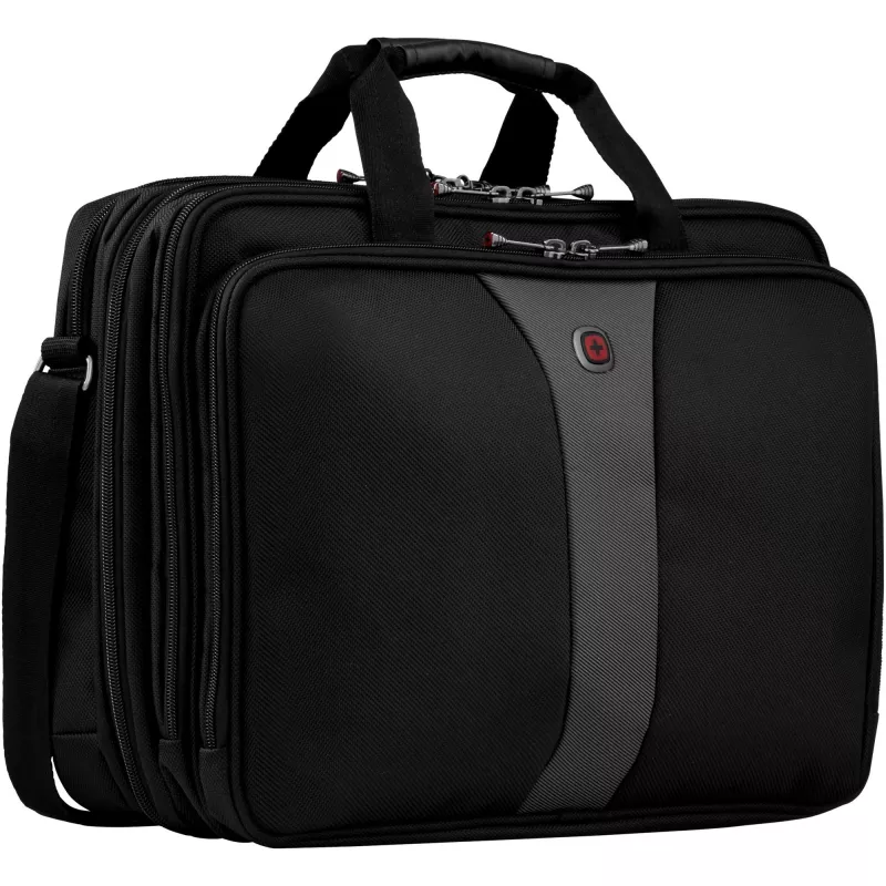 Wenger/SwissGear Legacy 17 θήκη notebook 43,2 cm (17) χαρτοφύλακας μαύρο, γκρι