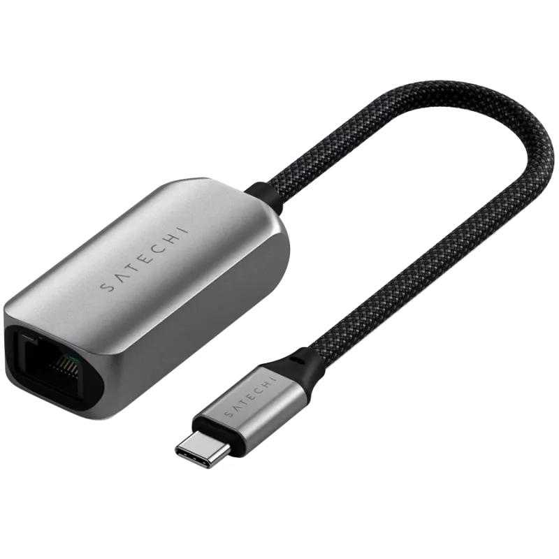 Προσαρμογέας USB-C Satechi (1x βύσμα USB-C, 1x Gigabit LAN (1/2,5 Gbit/s)) ST-AE25M