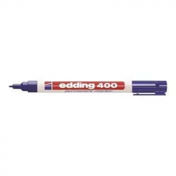Μαρκαδόρος μόνιμος Edding 400 Μπλε