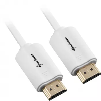 Καλώδιο HDMI βύσμα > βύσμα (λευκό, 2 μέτρα, HDMI 4K)