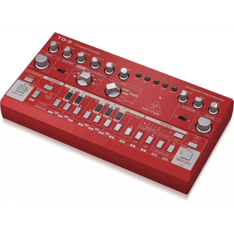 Αναλογικό συνθεσάιζερ Behringer TD-3-RD κόκκινο 9V DC