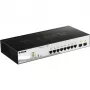 D-Link DGS-1210-10P Managed L2 Gigabit Ethernet (10/100/1000) Power over Ethernet (PoE) 1U Μαύρο