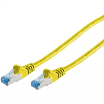 Καλώδιο δικτύου S/CONN 75713-Y 3m Cat6a S/FTP κίτρινο