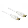Καλώδιο DisplayPort DeLOCK 85509 1,5 m λευκό