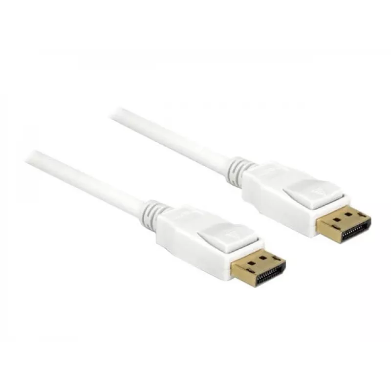 Καλώδιο DisplayPort DeLOCK 85509 1,5 m λευκό