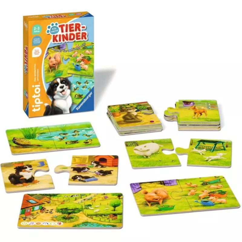 Επιτραπέζιο παιχνίδι Ravensburger tiptoi Alle meine Tierkinder
