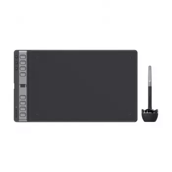 Γραφίδα-ταμπλέτα σχεδίασης Huion Inspiroy 2L H1061P, ενεργή περιοχή 266,7 x 166,7 mm (10,5 x 6,56 ίντσες), 8192 επίπεδα πίεσης, μαύρη