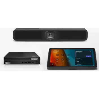 Bundle LOGITECH Tap με USB Kit + LENOVO ThinkSmart Tiny Kit i3-13100T 16GB 256GB SSD + MeetUp 2 4K κάμερα βιντεοδιάσκεψης
