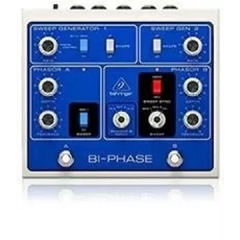 Πεντάλ εφέ phaser Behringer DUAL-PHASE 000-E8M00-00010 — διπλό εφέ phaser για κιθάρα/πληκτρολόγιο