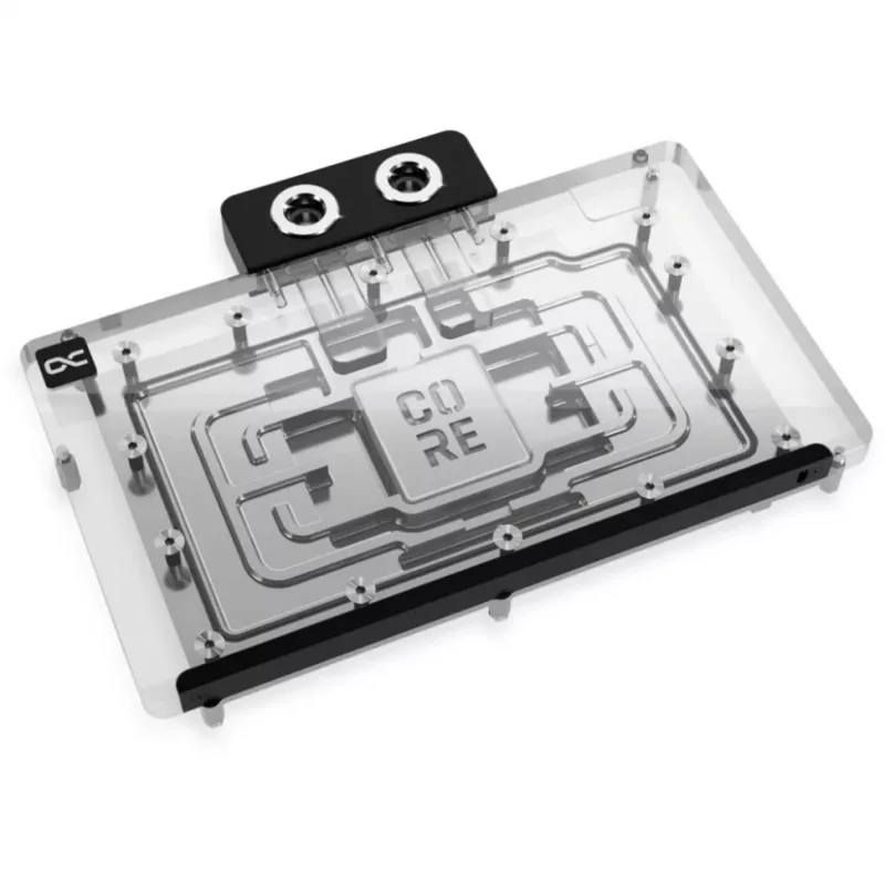 Backplate Alphacool 10259 αλουμίνιο χρώμιο χαλκός μαύρο 153,3 mm