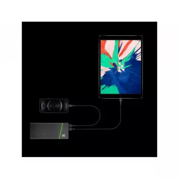 Καλώδιο Lightning Green Cell KABGC18 — 2 m, Lightning σε USB-A, μαύρο