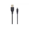 Gembird 1,8 m USB 2.0 A/Mini-USB M καλώδιο USB USB A Mini-USB B μαύρο