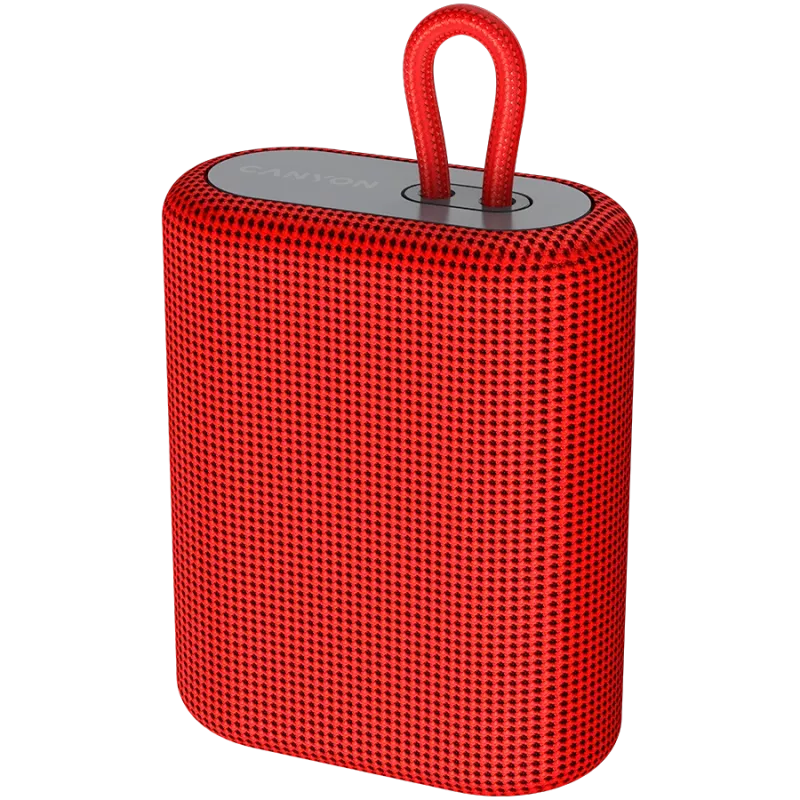 Canyon Ηχείο Bluetooth BSP-4 TF-Reader/USB-C/5W κόκκινο λιανική