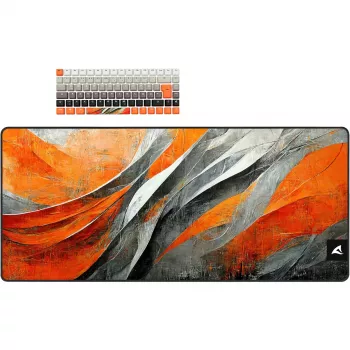Μηχανικό πληκτρολόγιο gaming Sharkoon SKILLER SGK50 S3 Design Bundle D6 — πορτοκαλί/γκρι