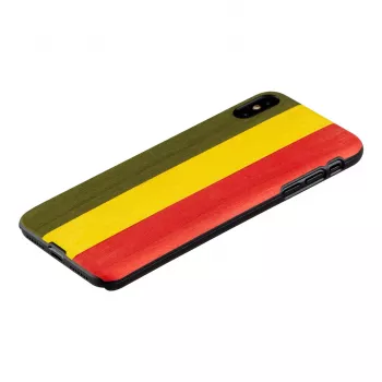 Θήκη smartphone man and wood για iPhone XS Max – Μοντέλο Reggae, μαύρο