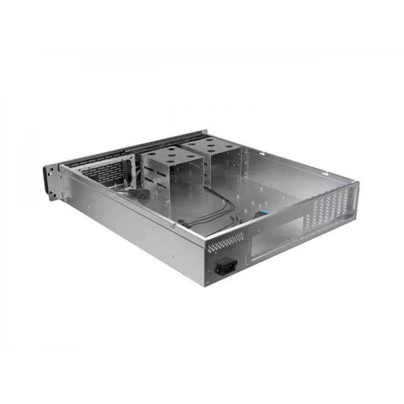 Κουτί rack Lanberg SC01-5202-12B 2U Μαύρο 3 ανεμιστήρες HDD+SSD