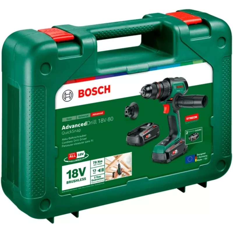 Bosch 06039E2002 μπαταριοκίνητο δραπανοκατσάβιδο μαύρο