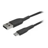 Καλώδιο USB Belkin CAB007bt1MBK 1m USB A Micro-USB A Μαύρο