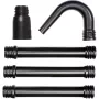 Σετ υδρορροής (Gutter Kit), 5 τεμ., ακροφύσιο μαύρο, για φυσητήρα φύλλων μπαταρίας GP-LB 18/200 Li E