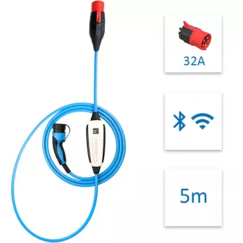 NRJkick Mobile Wallbox 32A 5m Standard (22 kW, καλώδιο 5 μέτρων)