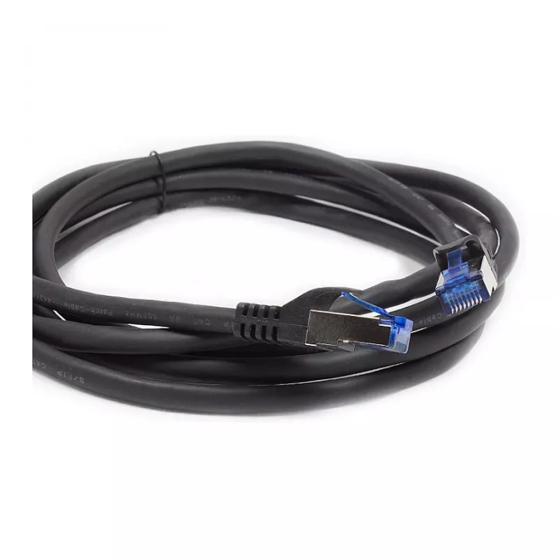 Good Connections Cat.6A καλώδιο patch SmartFLEX HF μαύρο 0,15m