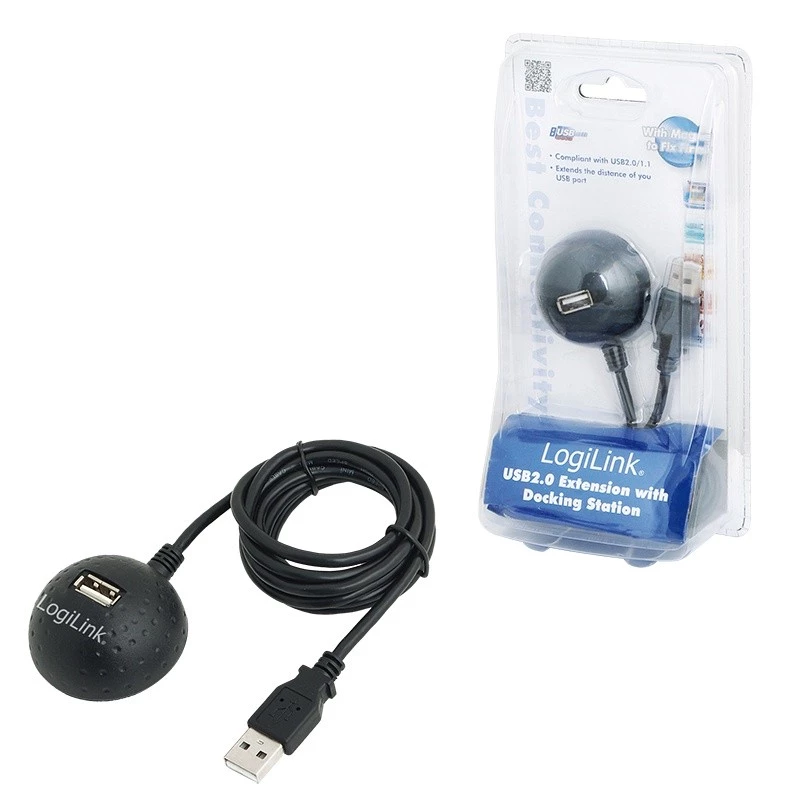 Καλώδιο επέκτασης USB 2.0 με σύνδεση docking