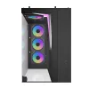 Κουτί υπολογιστή Darkflash TH285 (μαύρο) + 4 ανεμιστήρες