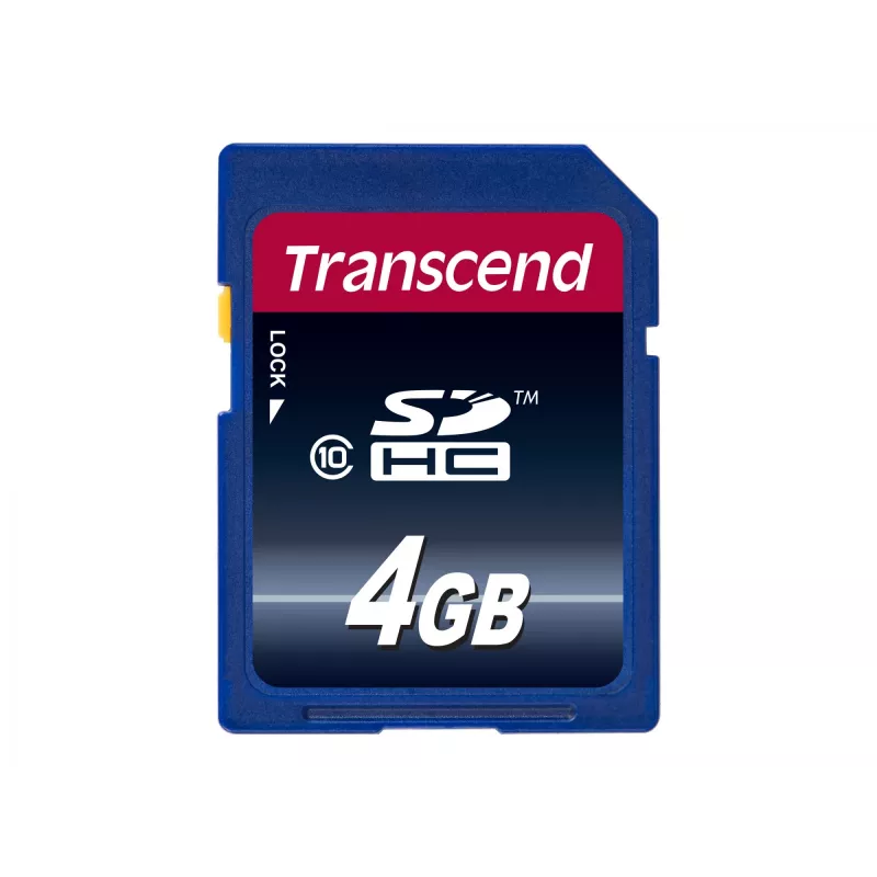 Μνήμη Flash Transcend 4 GB SDHC Class 10 TS4GSDHC10