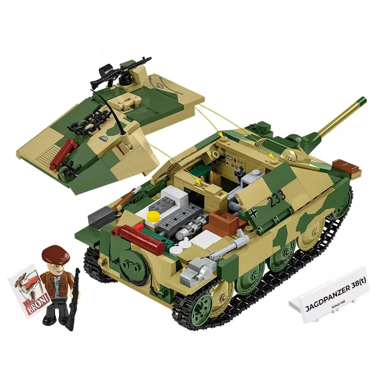 Σετ κατασκευής Cobi Blocks Jagdpanzer 38t Brave, 731 τεμ.
