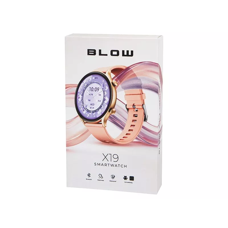 Smartwatch BLOW X19 Bluetooth ροζ
